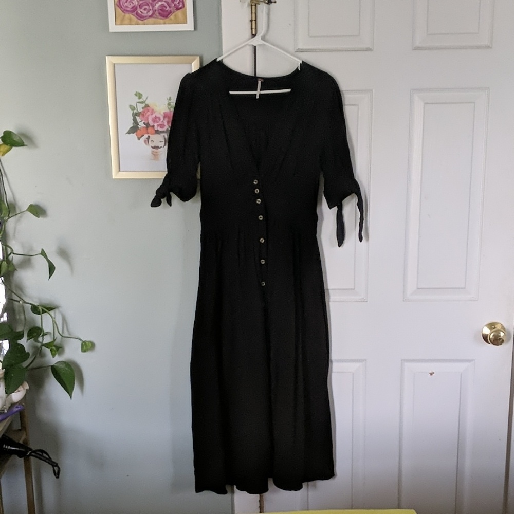 Free People black dress